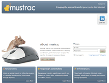 Tablet Screenshot of mustrac.com